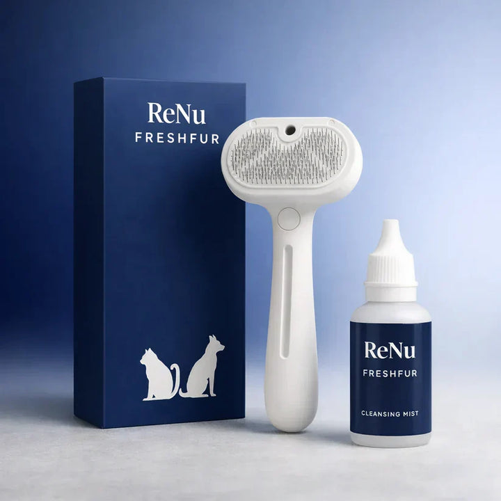 FreshFur Cool Mist Bonding™ Brush + Cleansing Mist Set