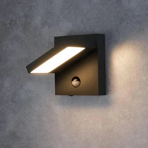 Inowel Wall Light Outdoor Motion Sensor Wall Lamp Modern Wall Sconce Lantern Fixture For Porch Front Door
